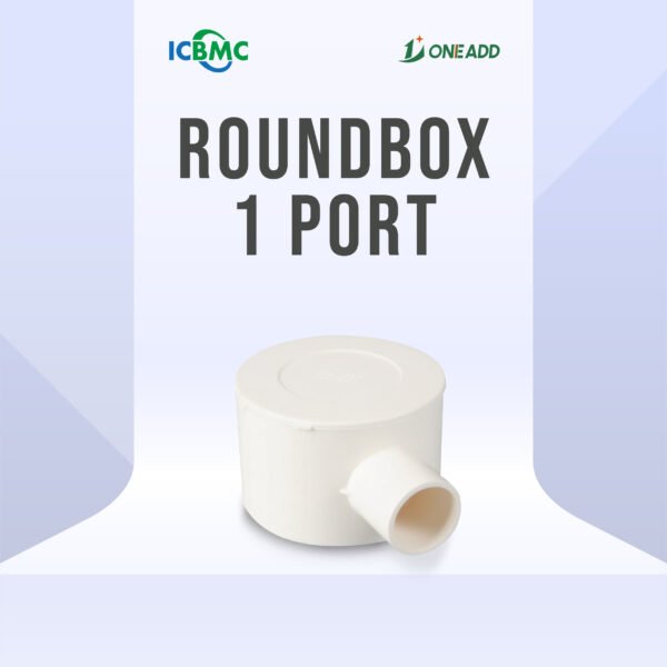 One Add Round Box 1 Port