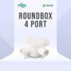 One Add Round Box 4 Port