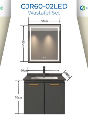 Wastafel Guanjie GJR60-02 LED