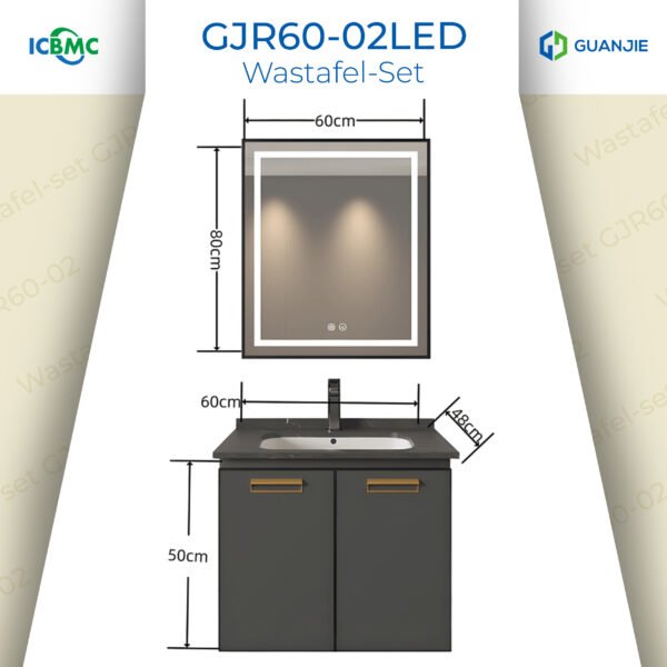 Wastafel Guanjie GJR60-02 LED