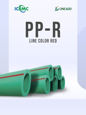 One Add Pipa PP-R Line Merah / Pipa Air Panas