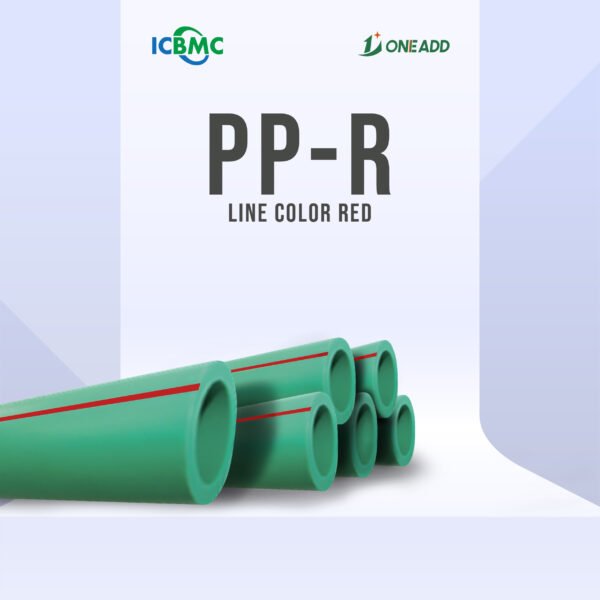 One Add Pipa PP-R Line Merah / Pipa Air Panas