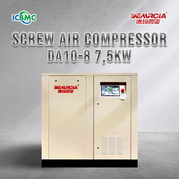 Screw Air Compressor Demrcia 10HP DA10-8 7,5KW