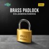 Kunci Gembok 40mm/50mm / BRASSPADLOCK EDL508905/508906