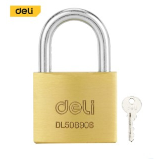 Kunci Gembok 40mm/50mm / BRASSPADLOCK EDL508905/508906